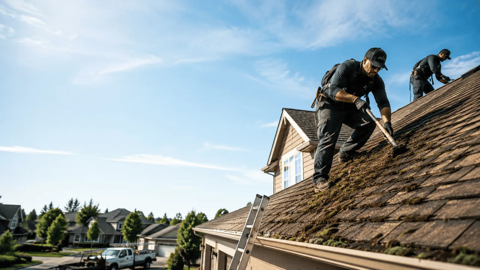 Roof Moss Removal in Tullos, LA near me